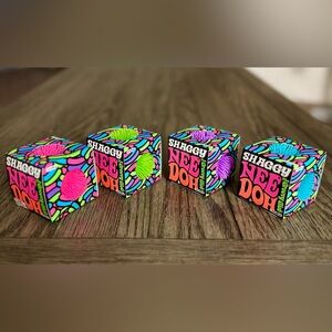 Schylling NeeDoh Shaggy The Groovy Glob Squishy Sensory Fidget Toy New Assorted